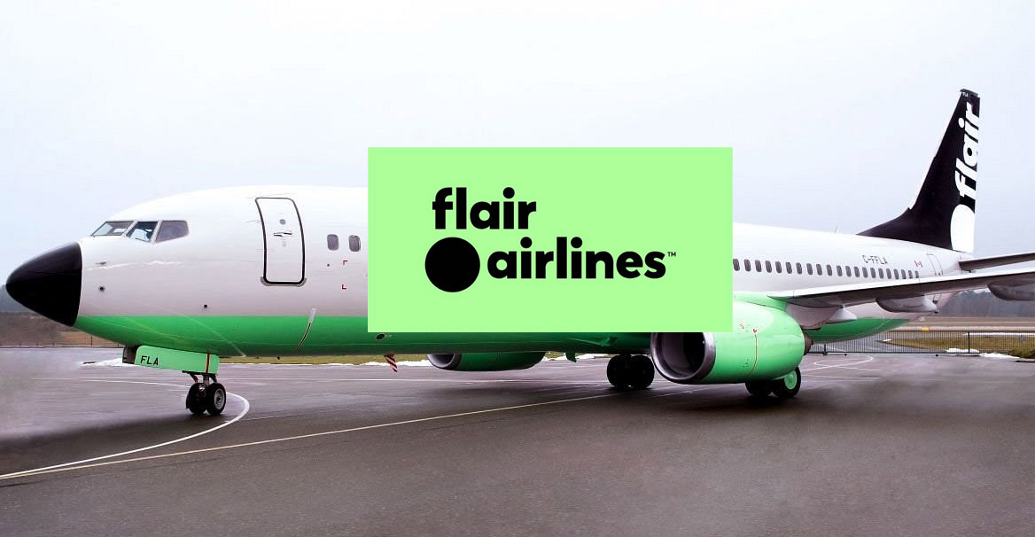 Flair Airlines edmonton airport